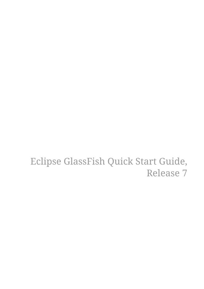Eclipse GlassFish快速<em>入门</em>指南 海报