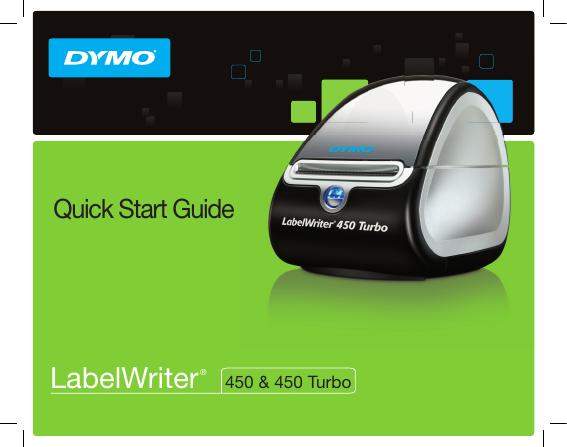 Dymo LabelWriter 450打印机快速<em>入门</em>指南 海报