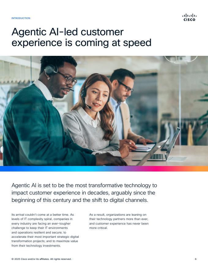 Cisco：2025年迈向人工智能未来的竞赛报告（英文版）_第6页