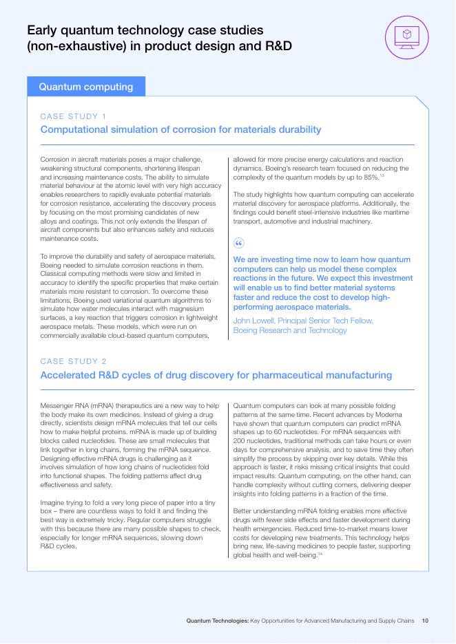 世界经济论坛：2025量子技术：先进制造和供应链的关键机遇白皮书（英文版）_第10页