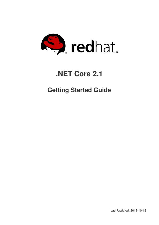 NET Core 2.1<em>入门</em>指南 海报