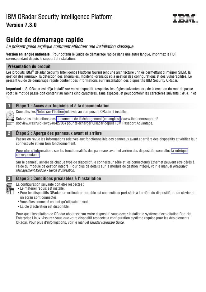 IBM QRadar Security Intelligence Platform 7.3.0 快速<em>入门</em>指南 海报