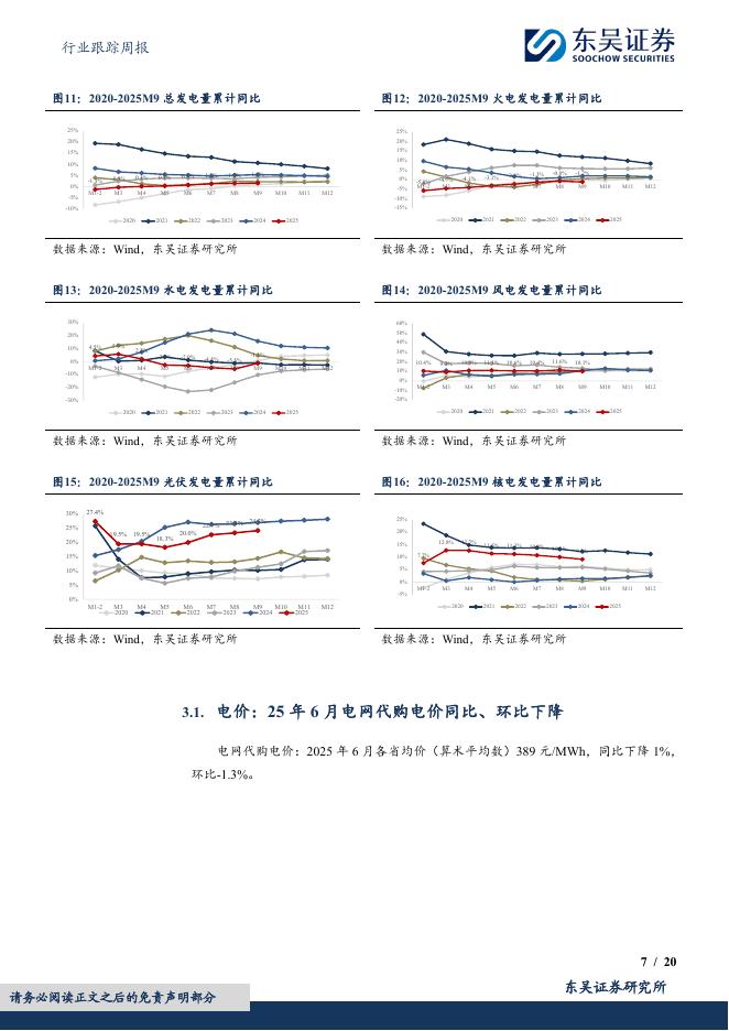 东吴证券：公用事业行业跟踪周报：推进煤炭与新能源融合发展，碳中和碳达峰的中国行动白皮书发布_第7页