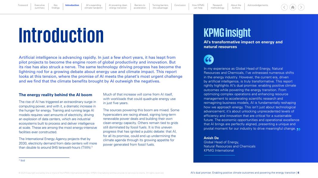 毕马威：2025年人工智能的双重价值：助推积极气候成果与赋能能源转型研究报告（英文版）_第6页