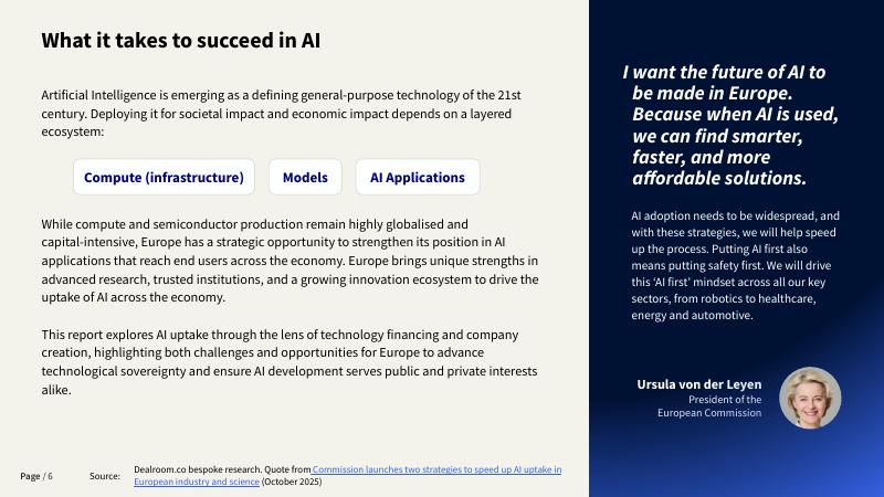 Dealroom：2025年初创公司推动欧洲的人工智能转型报告（英文版）_第6页