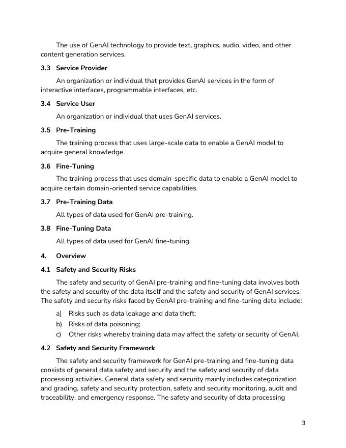 CSET：2025年中华人民共和国国家标准：网络安全技术-生成式人工智能预训练和微调数据安全规范（征求意见稿）（英文版）_第7页