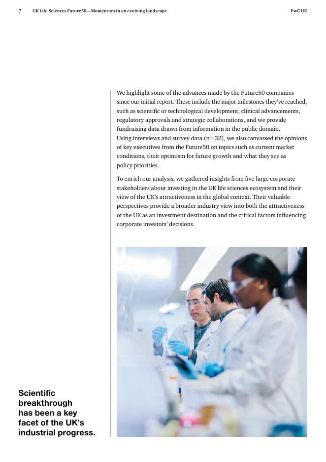 普华永道：2025年未来英国生命科学50强报告：演进格局中的发展动能（英文版）_第7页