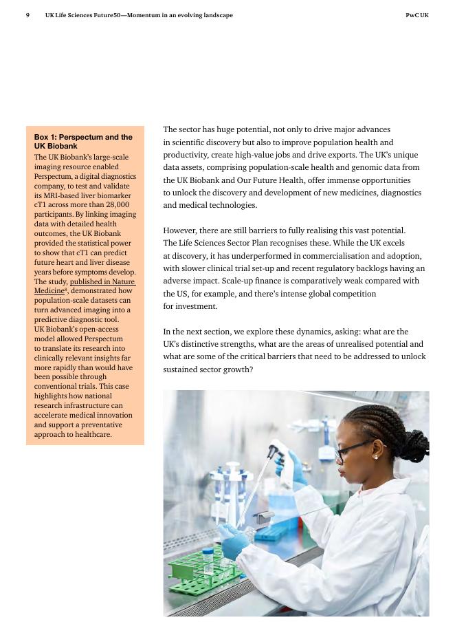 普华永道：2025年未来英国生命科学50强报告：演进格局中的发展动能（英文版）_第9页