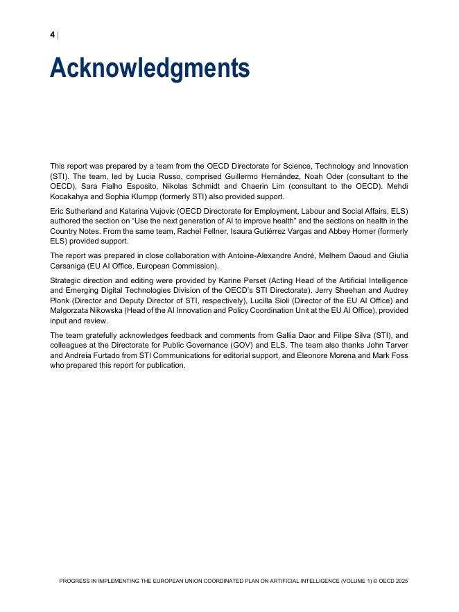 OECD经合组织：2025年欧盟人工智能协调计划实施进展报告（第一卷）：成员国行动（英文版）_第6页
