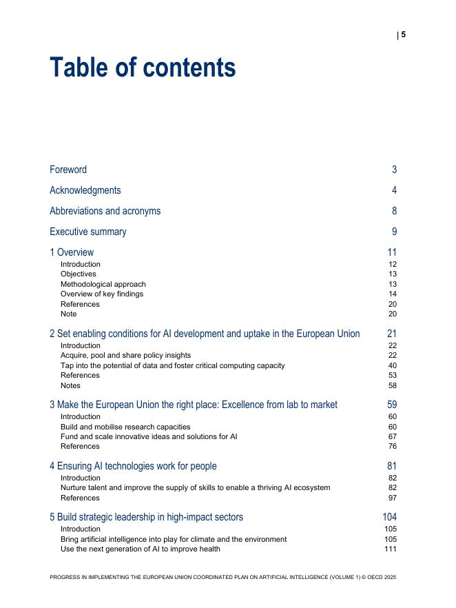 OECD经合组织：2025年欧盟人工智能协调计划实施进展报告（第一卷）：成员国行动（英文版）_第7页