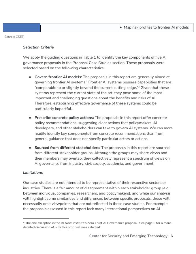 CSET：2025年前沿的人工智能治理-解构基本假设报告（英文版）_第7页