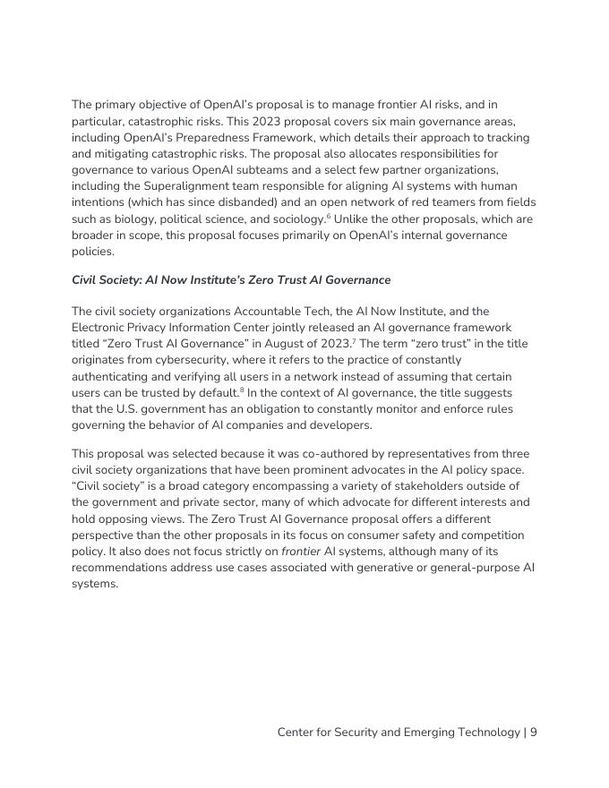 CSET：2025年前沿的人工智能治理-解构基本假设报告（英文版）_第10页