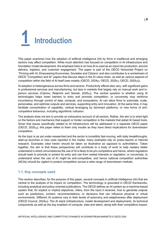 OECD经合组织：2025年下游市场中的人工智能与竞争动态研究报告（英文版）_第10页