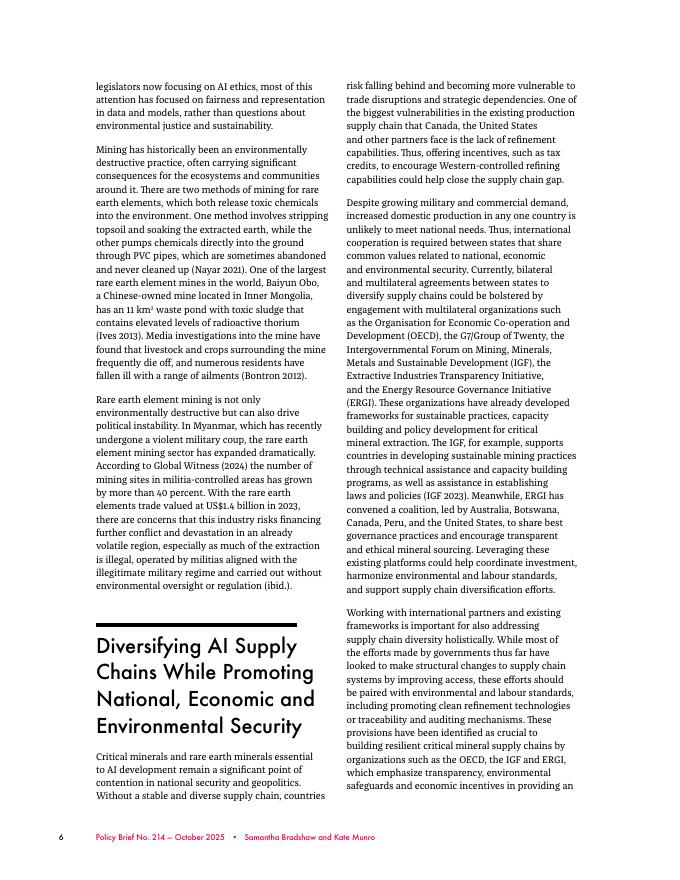 加拿大国际治理创新中心CIGI：人工智能治理与资源提取的地缘政治（英文版）_第6页