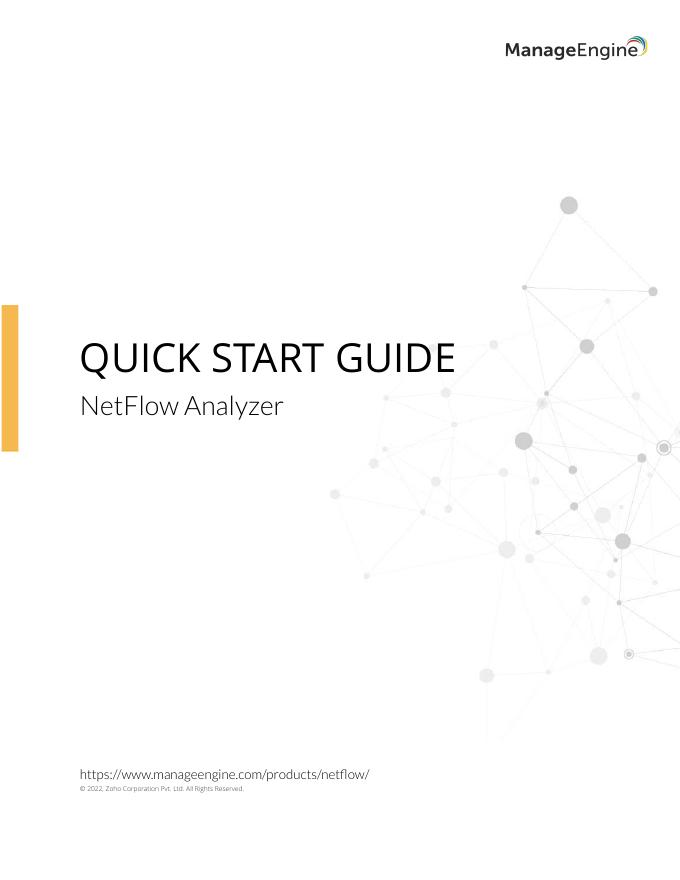 NetFlow Analyzer 快速<em>入门</em>指南 海报