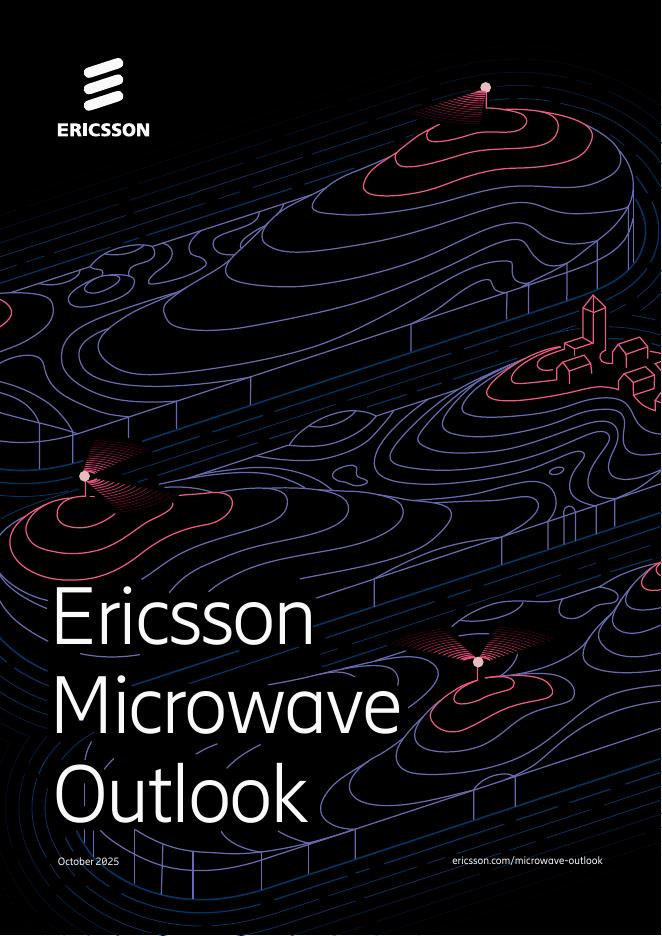 爱立信：2025年微波技术展望报告（英文版）海报