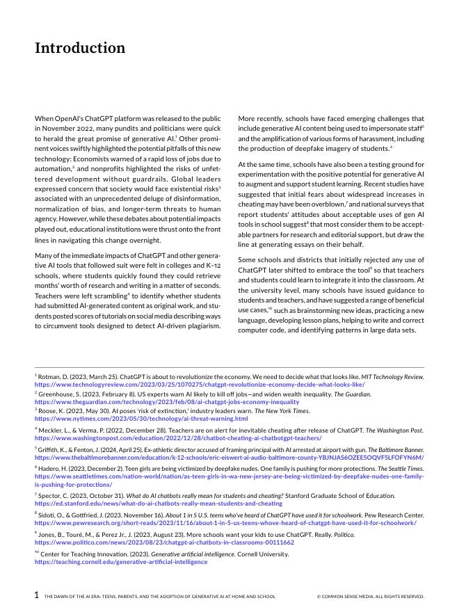 common sense：2024年人工智能时代的黎明：青少年、家长与生成式AI在家庭及学校的应用现状报告（英文版）_第6页