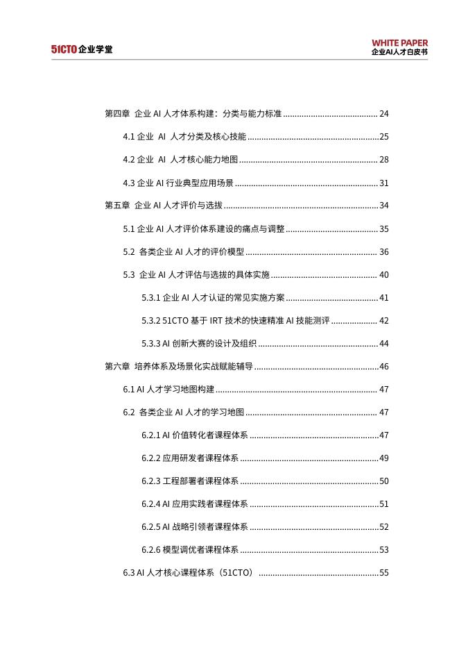 51CTO：企业AI人才白皮书（2025-2027）——挑战、战略与实践_第5页