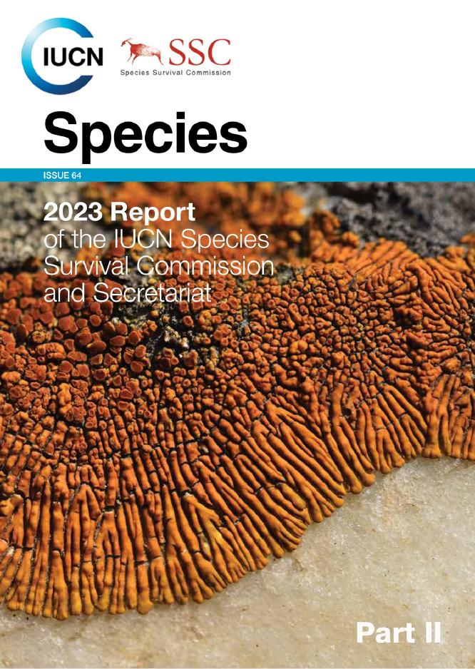 世界自然保护联盟IUCN：2023年物种生存委员会年度报告-第二卷（英文版）