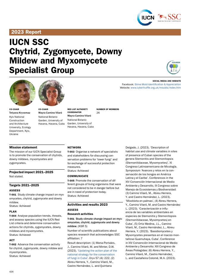 世界自然保护联盟IUCN：2023年物种生存委员会年度报告-第二卷（英文版）_第10页