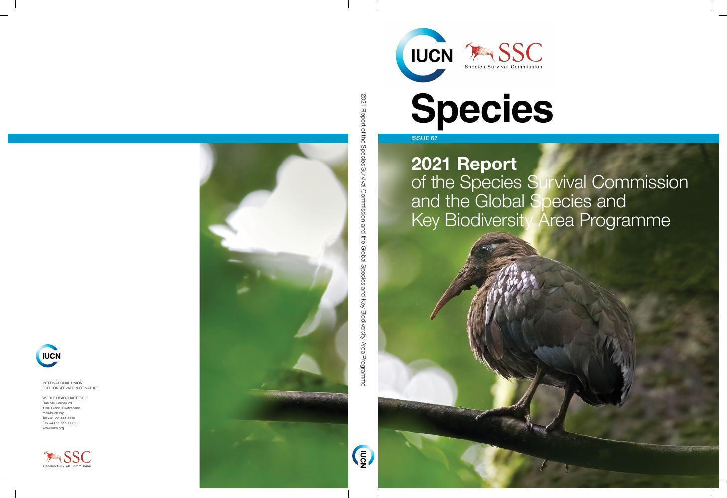 世界自然保护联盟IUCN：2021年物种生存委员会年度报告（英文版）