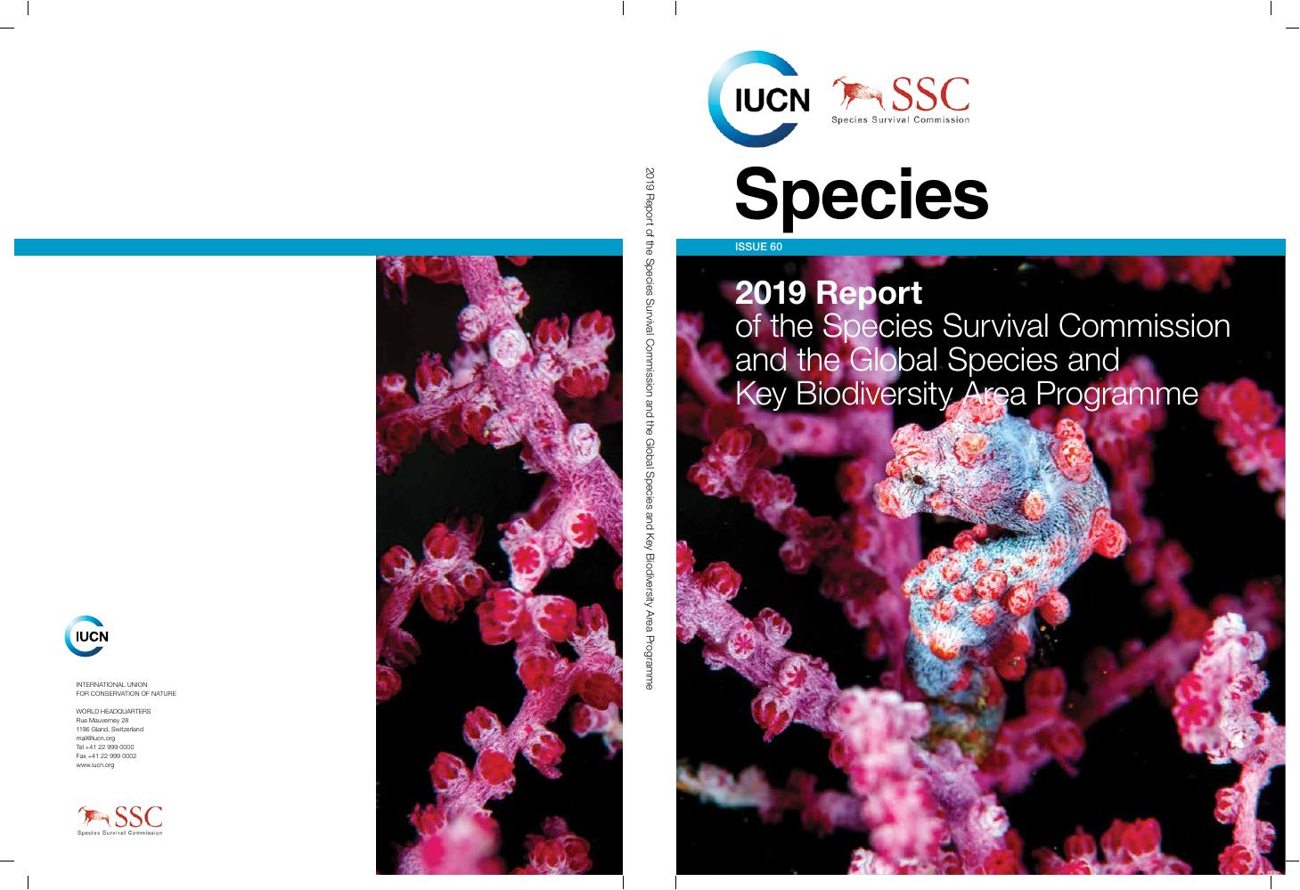 世界自然保护联盟IUCN：2019年物种生存委员会年度报告（英文版）