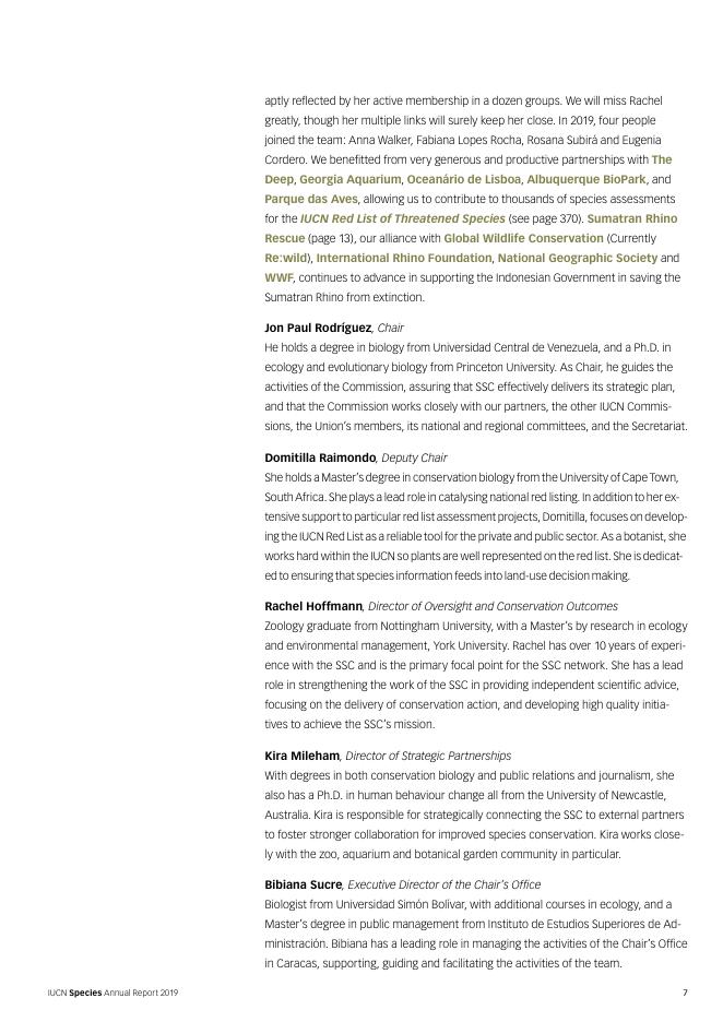 世界自然保护联盟IUCN：2019年物种生存委员会年度报告（英文版）_第9页