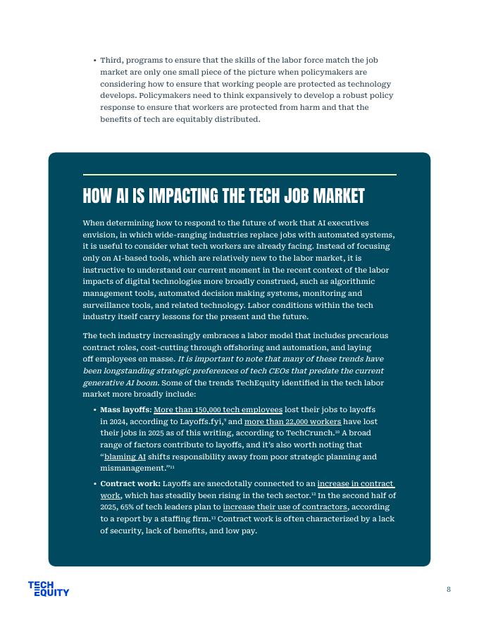TECH EQUITY：2025年人工智能与劳动力发展报告（英文版）_第8页