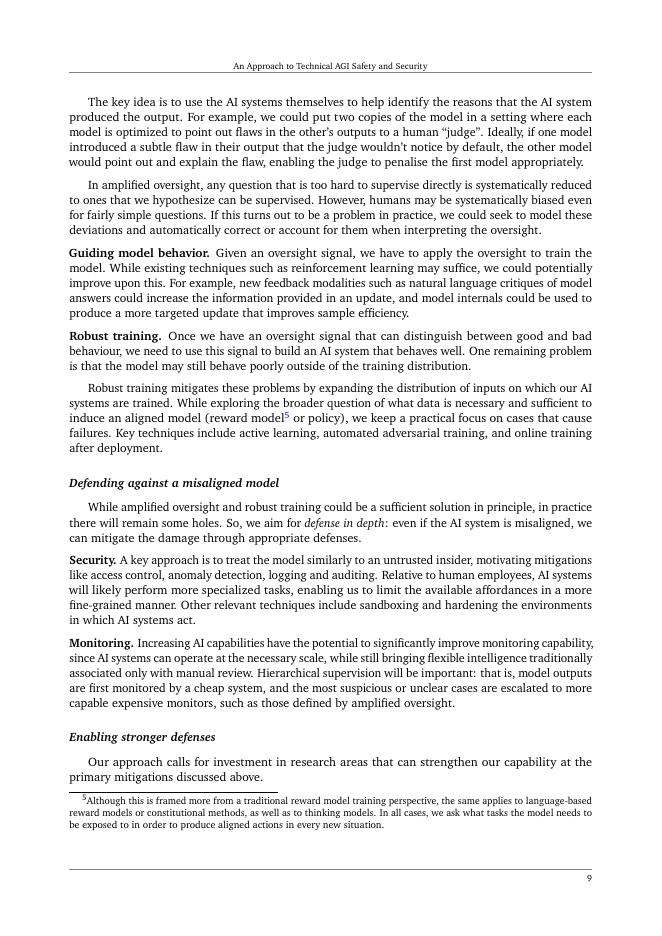 谷歌：2025年通用人工智能（AGI）技术安全保障方法研究报告（英文版）_第9页