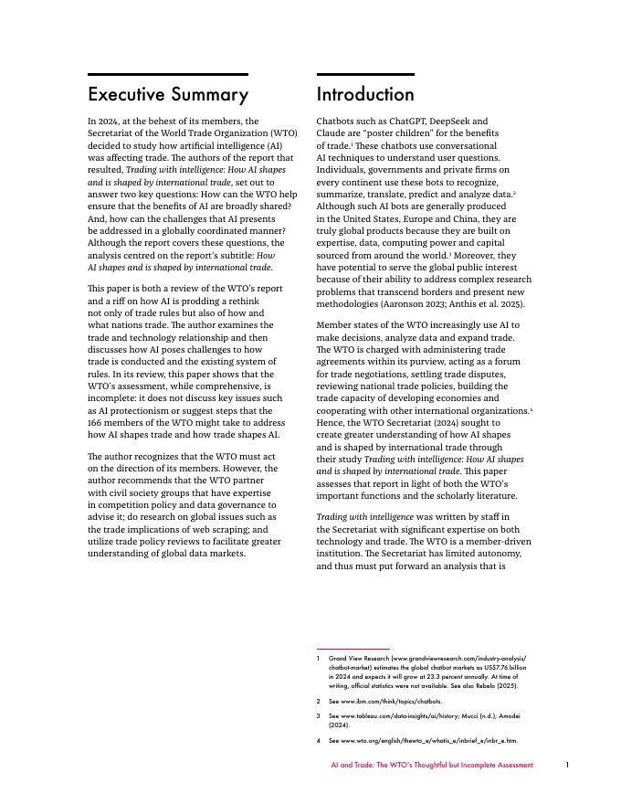 加拿大国际治理创新中心CIGI：人工智能与贸易：WTO的深思熟虑但不完整的评估（英文版）_第7页