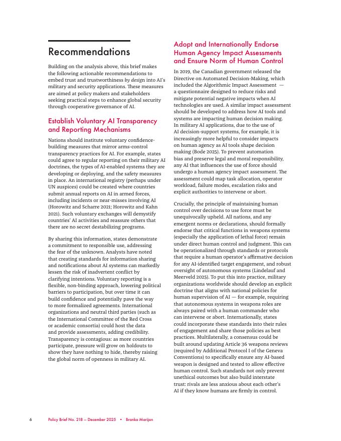 加拿大国际治理创新中心CIGI：设计中的信任？军事应用中的人工智能（英文版）_第6页