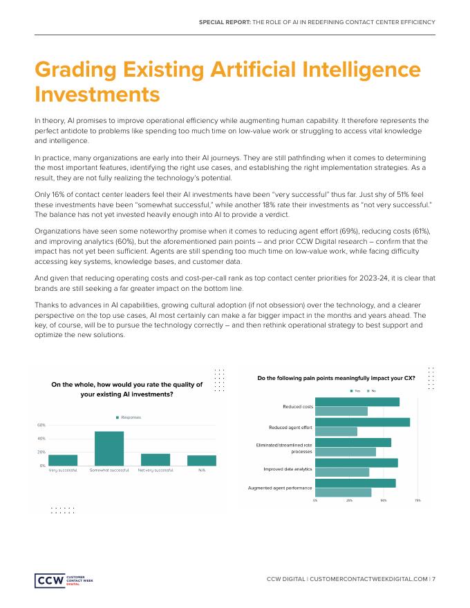 Sprinklr：2024年人工智能在重新定义联络中心效率中的作用报告（英文版）_第7页