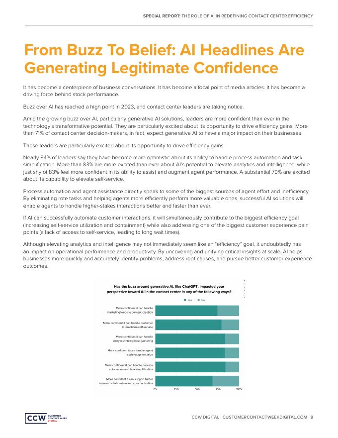 Sprinklr：2024年人工智能在重新定义联络中心效率中的作用报告（英文版）_第8页