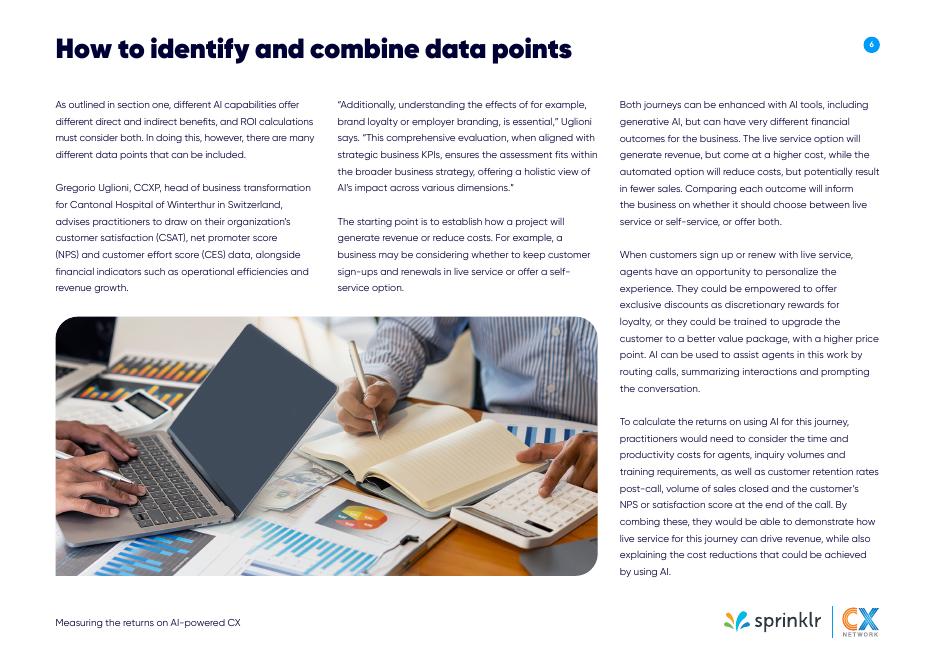 Sprinklr：2024年测量欧洲人工智能驱动的客户体验的回报报告（英文版）_第6页
