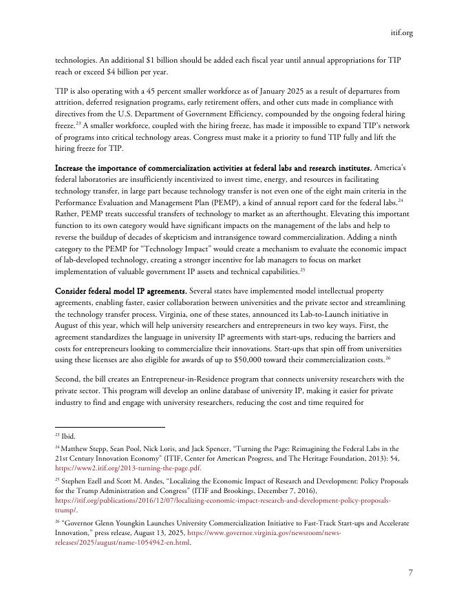 ITIF：2025年关于加速美国科学企业向OSTP提交评论报告（英文版）_第7页