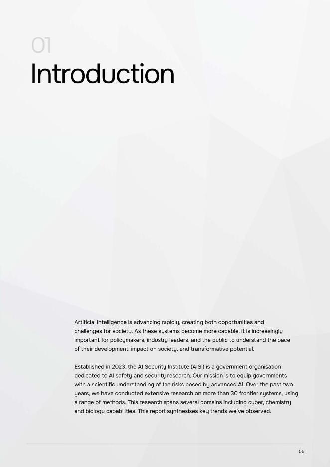 人工智能安全研究所（AISI）：2025年前沿人工智能（AI）趋势报告（英文版）_第7页