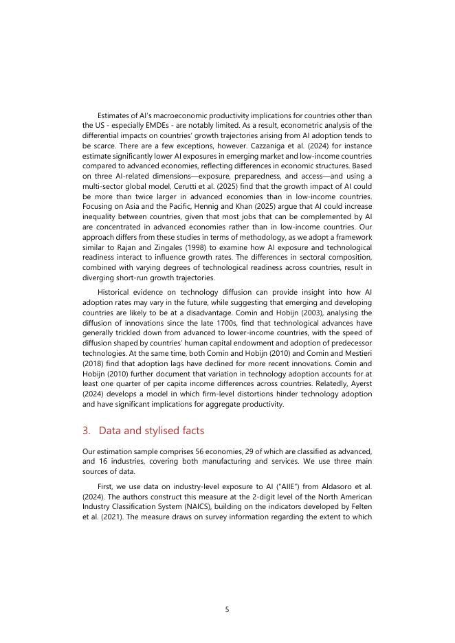 国际清算银行：人工智能与发达和新兴经济体的增长：短期影响（英文版）_第7页