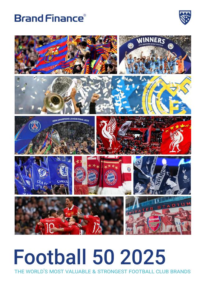 Brand Finance：2025年足球品牌50强报告（英文版）