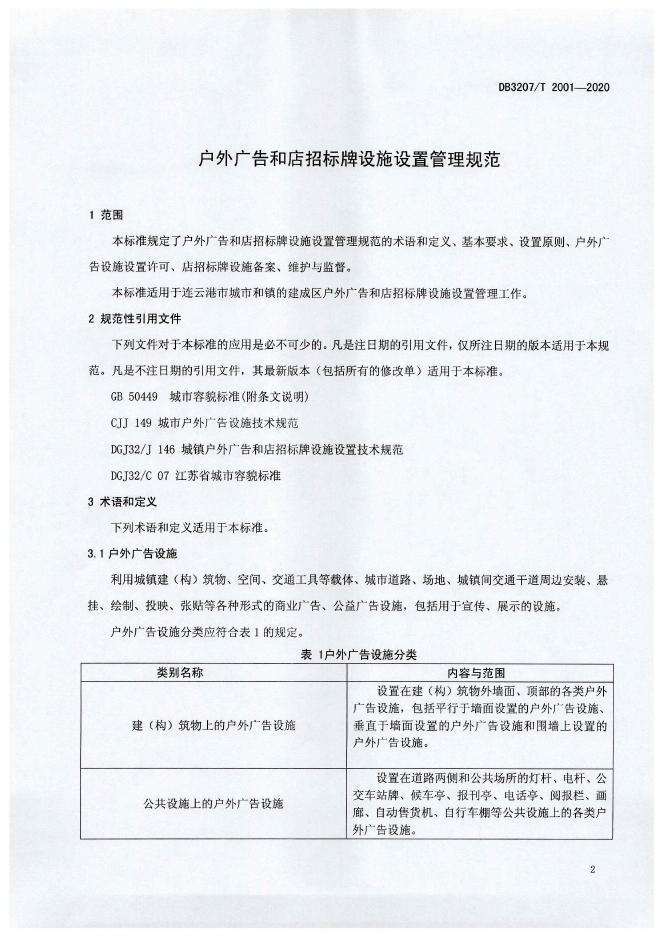 DB3207/T 2001-2020 标准预览