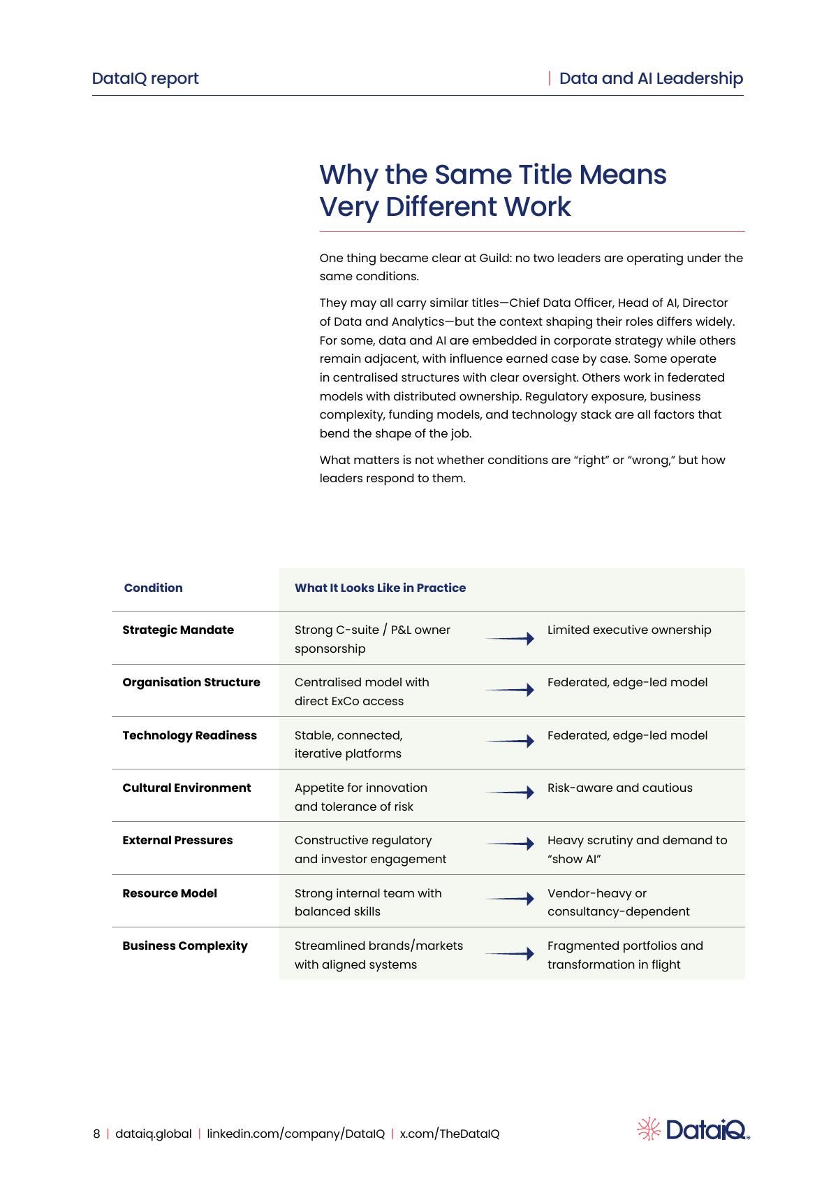 DataIQ：2025年数据与人工智能领导力：行进中的压力测试报告（英文版）_第8页