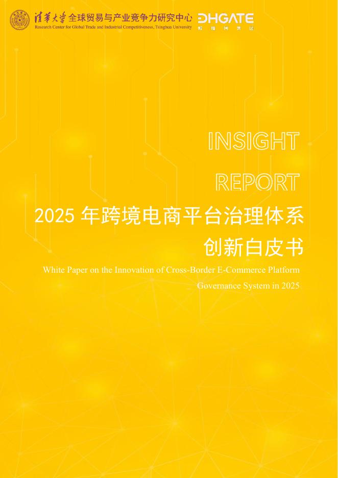 清华大学：2025年跨境电商平台治理体系创新白皮书