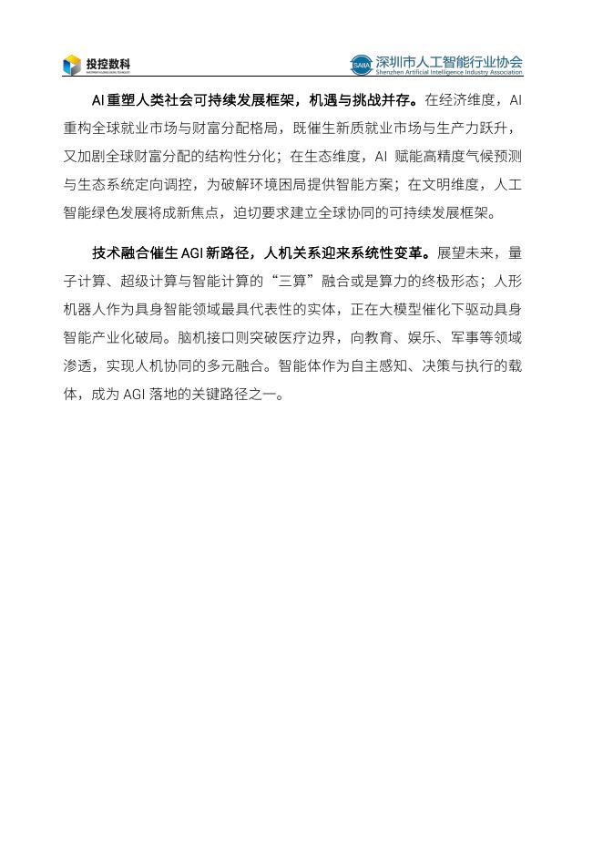 SAIIA深圳市人工智能行业协会：2025年人工智能发展白皮书_第6页