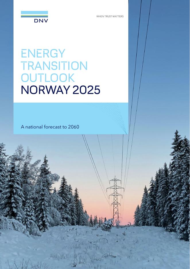 挪威船级社（DNV）：2025年挪威能源转型展望报告（英文版）