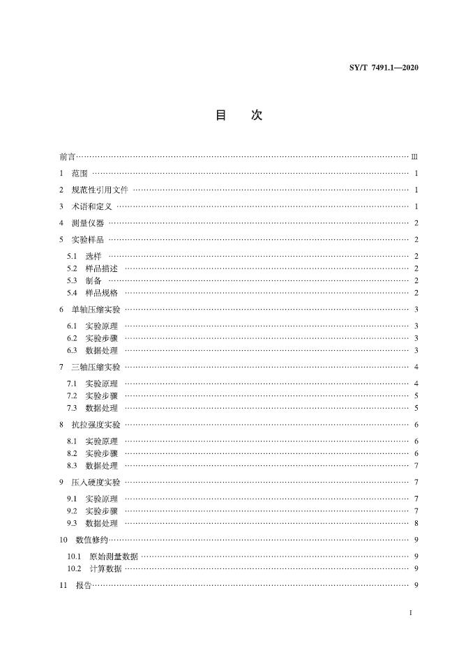 SY/T 7491.1-2020 标准预览