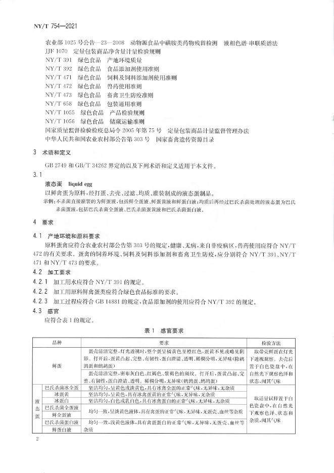 NY/T 754-2021 标准预览