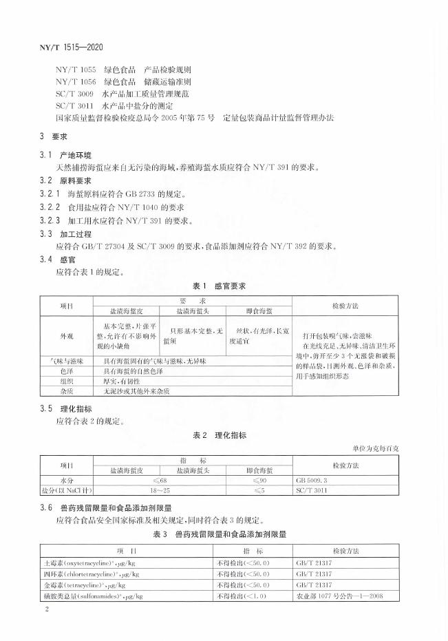 NY/T 1515-2020 标准预览