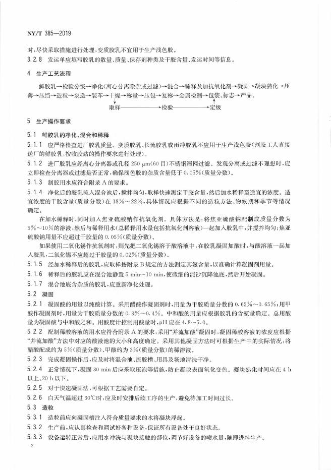 NY/T 385-2019 标准预览