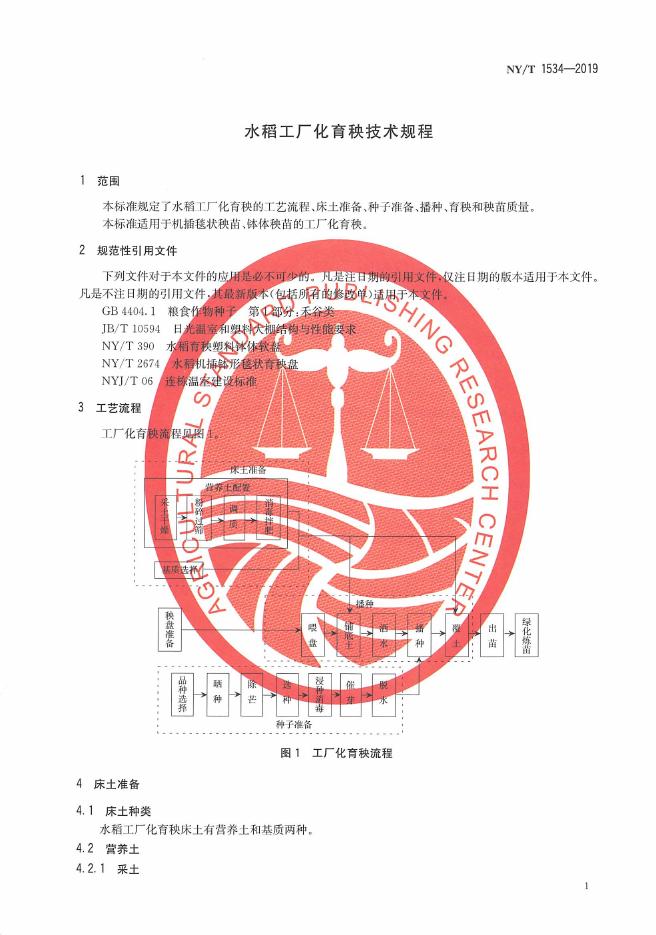 NY/T 1534-2019 标准预览