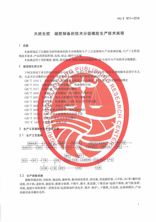 NY/T 1811-2018 标准预览
