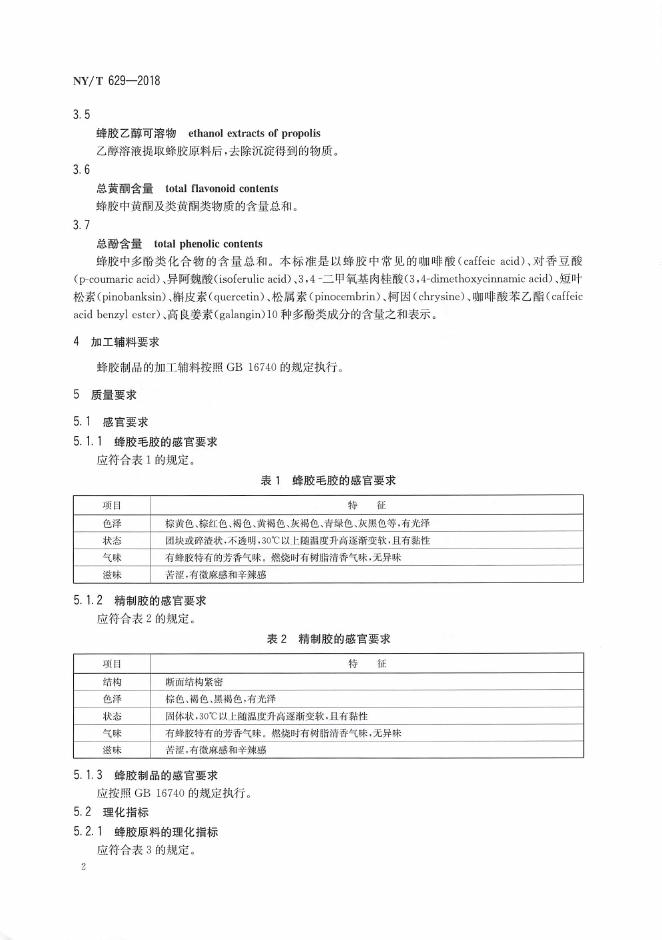 NY/T 629-2018 标准预览